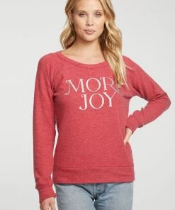 SWEATERS & KNITS CHASER MORE JOY PULLOVER