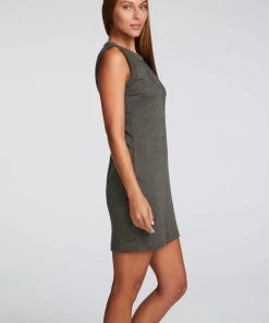 NEW ARRIVALS CHASER STUDDED HEART DRESS