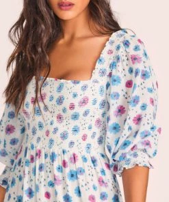 LOVESHACKFANCY MIRI MIDI DRESS NEW ARRIVALS