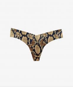 COMMANDO PRINTED THONG LINGERIE & SLEEPWEAR