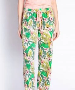 NEW ARRIVALS P.J. SALVAGE CORAL PLAYFUL PRINTS PANT