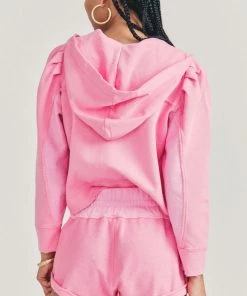 LOVE SHACK FANCY SHORTS LOVESHACKFANCY ANTHEA KNIT SHORT