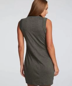 NEW ARRIVALS CHASER STUDDED HEART DRESS