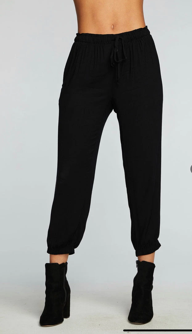 CHASER HEIRLOOM WOVENS CROPPED PAPERBAG WASIT PANT 3 CHASER HEIRLOOM WOVENS CROPPED PAPERBAG WASIT PANT