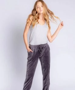 P.J. SALVAGE RETRO VELOUR JOGGER PANTS