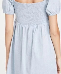 LOST + WANDER BLUE LAGOON BABYDOLL DRESS
