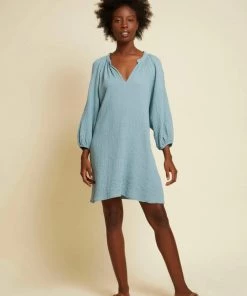 NEW ARRIVALS NATION NALA PEASANT DRESS