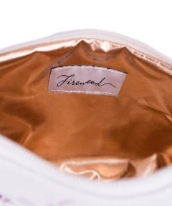 PAPAYA FIREWEED SMALL TASSEL POUCH