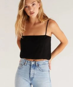 NEW ARRIVALS Z SUPPLY PAIGE LINEN TANK TOP