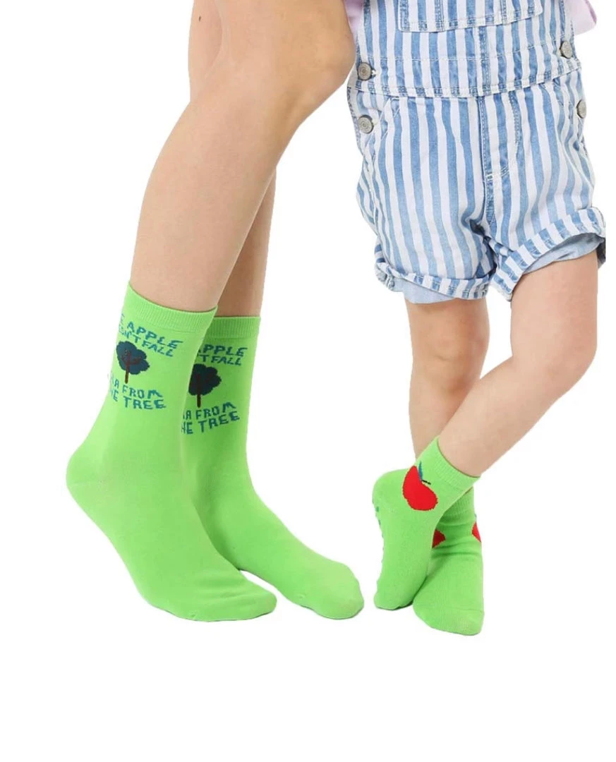LOUNGEWEAR LIVING ROYAL APPLE MINI+ME SOCKS 3 LOUNGEWEAR LIVING ROYAL APPLE MINI+ME SOCKS
