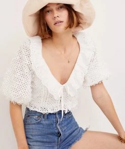 FOR LOVE & LEMONS CASSIE CROP TOP NEW ARRIVALS