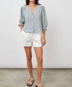 NEW ARRIVALS RAILS LEENA BLOUSE BELLFLOWER 12 NEW ARRIVALS RAILS LEENA BLOUSE BELLFLOWER