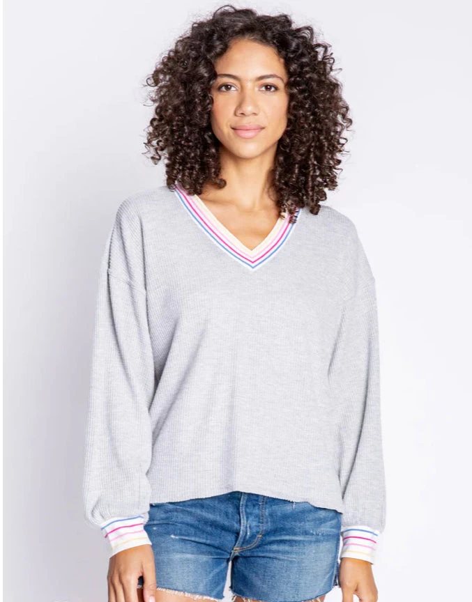 P.J. SALVAGE CUTE BUTTON LONG SLEEVE TOP NEW ARRIVALS 3 P.J. SALVAGE CUTE BUTTON LONG SLEEVE TOP NEW ARRIVALS