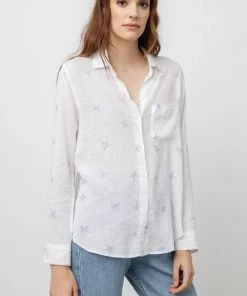 RAILS CHARLI TIE DYE STARS BLOUSE TOPS
