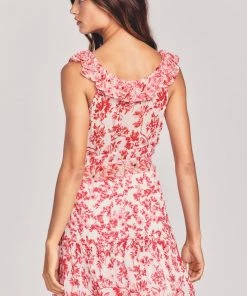 LOVE SHACK FANCY LOVESHACKFANCY SENECA MINI DRESS