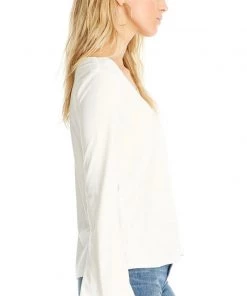 NEW ARRIVALS SALTWATER LUXE SCOOP NECK LONG SLEEVE TEE 7 NEW ARRIVALS SALTWATER LUXE SCOOP NECK LONG SLEEVE TEE