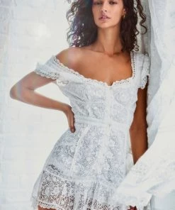 LOVE SHACK FANCY DRESSES LOVESHACKFANCY ACANTHA DRESS