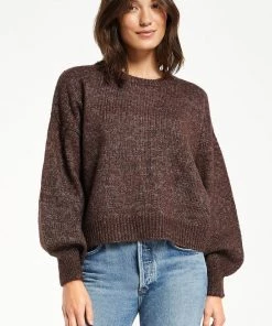 Z SUPPLY KERSA MELANGE SWEATER SWEATERS & KNITS 10 Z SUPPLY KERSA MELANGE SWEATER SWEATERS & KNITS