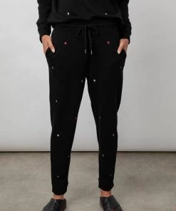 RAILS OAKLAND STAR EMBROIDERED SWEATPANTS