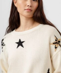 RAILS PERCI NEUTRAL ANIMAL STAR SWEATER