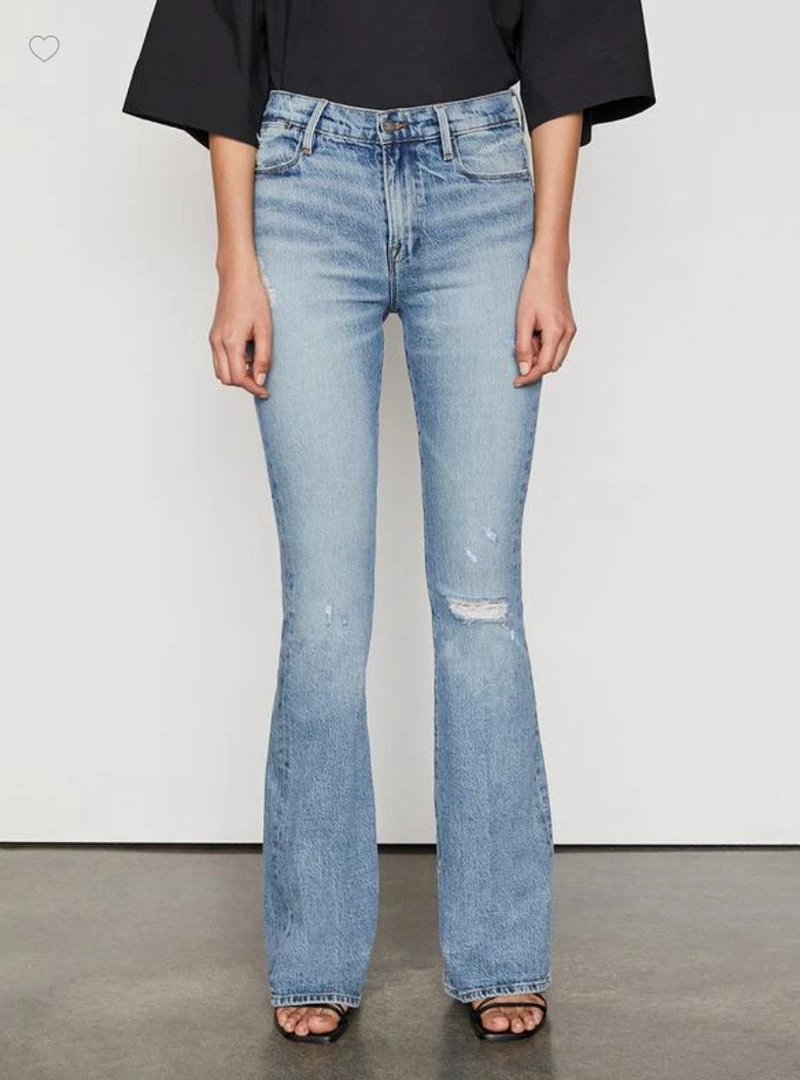 FRAME LE HIGH FLARE CRYSTAL SHORES RIPS NEW ARRIVALS 3 FRAME LE HIGH FLARE CRYSTAL SHORES RIPS NEW ARRIVALS