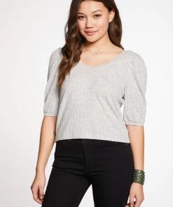 CHASER POOR BOY RIB CROP TOP