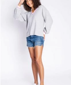 P.J. SALVAGE CUTE BUTTON LONG SLEEVE TOP NEW ARRIVALS 13 P.J. SALVAGE CUTE BUTTON LONG SLEEVE TOP NEW ARRIVALS