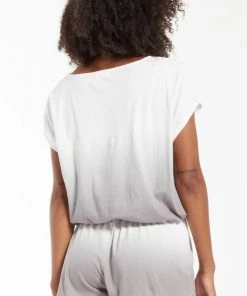 TOPS Z SUPPLY ORGANIC DIP DYE TEE