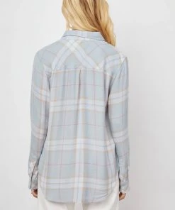 RAILS HUNTER BLOUSE OYSTER PINK SAND