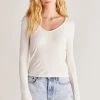 Z SUPPLY SONYA BRUSHED RIB TOP