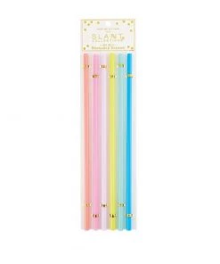 SLANT REUSABLE BIRTHDAY STRAWS