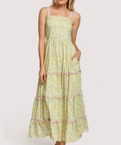 NEW ARRIVALS LOST + WANDER CECILIA MAXI DRESS