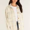 Z SUPPLY PLAID TUCKER JACKET