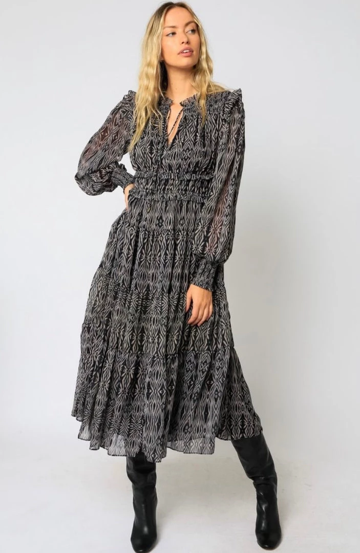 OLIVACEOUS BATIK MIDI DRESS NEW ARRIVALS 3 OLIVACEOUS BATIK MIDI DRESS NEW ARRIVALS