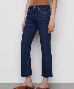 FRAME LE CROP MINI BOOT RAW AFTER ROSALIE 8 FRAME LE CROP MINI BOOT RAW AFTER ROSALIE