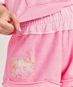 LOVE SHACK FANCY SHORTS LOVESHACKFANCY ANTHEA KNIT SHORT