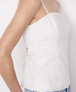 FRAME TIE BACK TANK BLANC NEW ARRIVALS 8 FRAME TIE BACK TANK BLANC NEW ARRIVALS