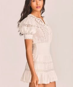 LOVE SHACK FANCY NEW ARRIVALS LOVESHACKFANCY JAISLYN MINI DRESS