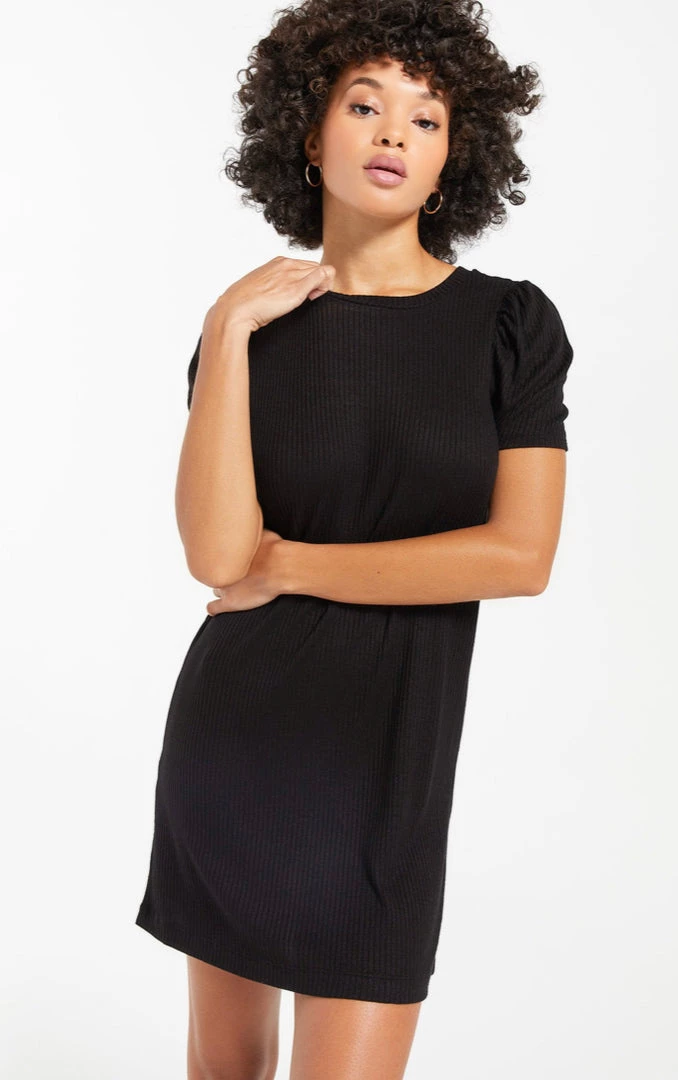 NEW ARRIVALS Z SUPPLY KAMRYN PUFF SLEEVE RIB DRESS 3 NEW ARRIVALS Z SUPPLY KAMRYN PUFF SLEEVE RIB DRESS