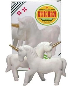 GIFTS STREAMLINE UNICORN SALT AND PEPPER SET