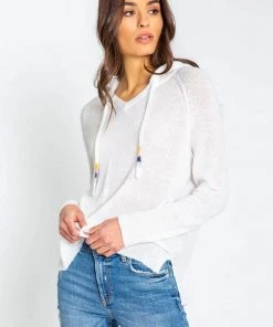 P.J.SALVAGE NEW ARRIVALS P.J. SALVAGE PIGMENT PLEASE SWEATER HOODY