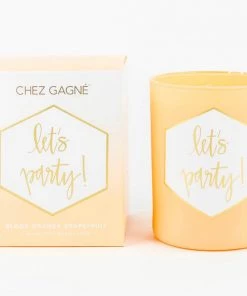 CHEZ GAGNE LETS PARTY CANDLE