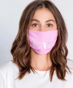P.J. SALVAGE LILAC ROSE LOVE FACE MASK