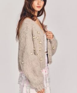 LOVE SHACK FANCY NEW ARRIVALS LOVESHACKFANCY EMILIE CARDIGAN
