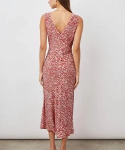 NEW ARRIVALS RAILS AUDRINA DRESS RED DITSY FLORAL 9 NEW ARRIVALS RAILS AUDRINA DRESS RED DITSY FLORAL