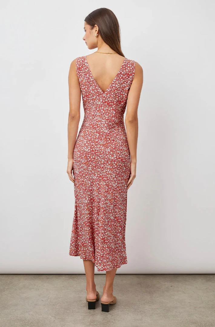 NEW ARRIVALS RAILS AUDRINA DRESS RED DITSY FLORAL 6 NEW ARRIVALS RAILS AUDRINA DRESS RED DITSY FLORAL