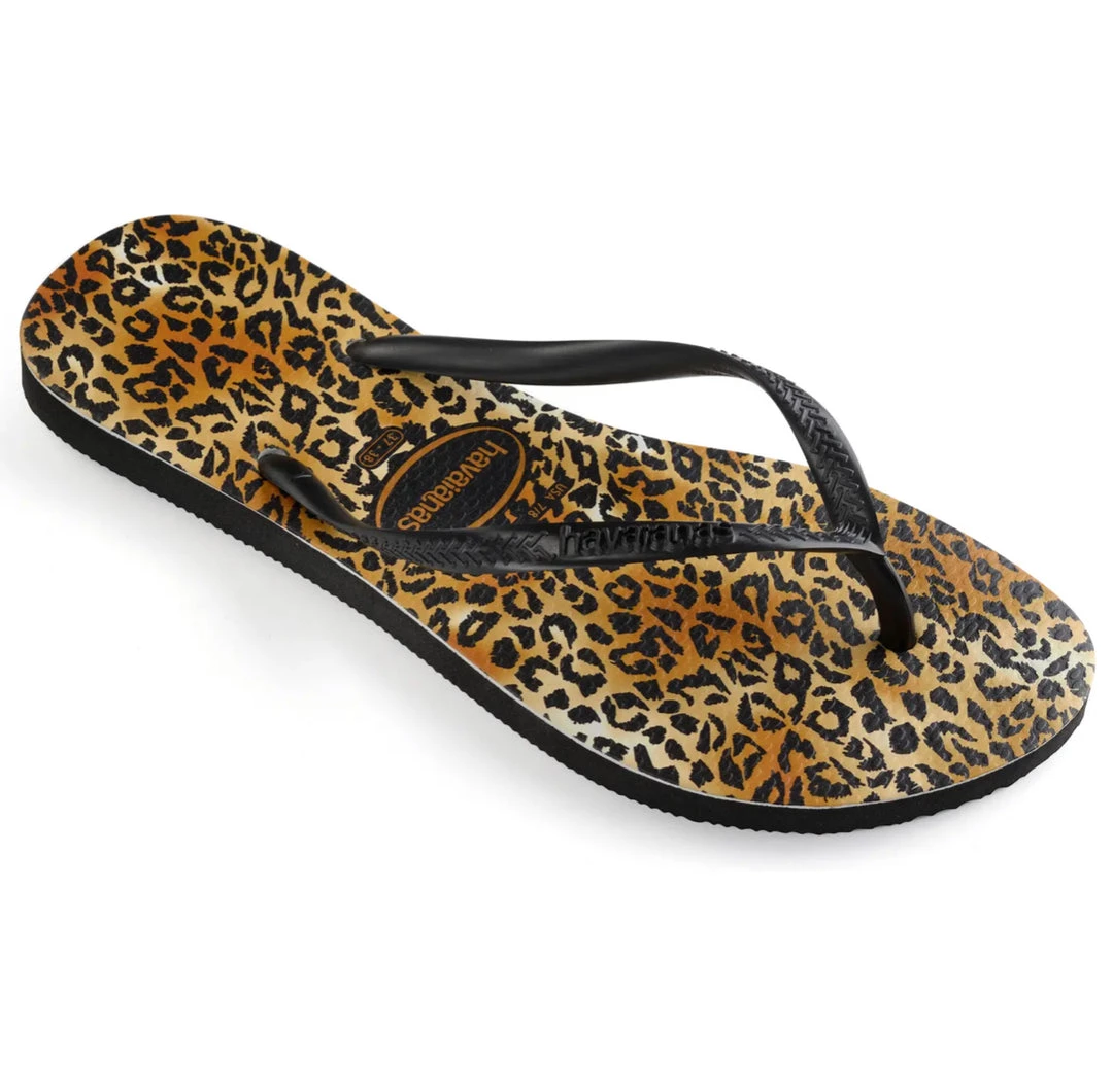 HAVAIANAS SLIM LEOPARD FLIP FLOP 4 HAVAIANAS SLIM LEOPARD FLIP FLOP