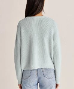 NEW ARRIVALS Z SUPPLY MORGAN CARDIGAN SKYLIGHT