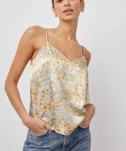 NEW ARRIVALS RAILS PAOLA TOP SUMMER MEADOW