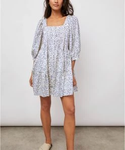 RAILS PIPPA WATERCOLOR BUDS DRESS